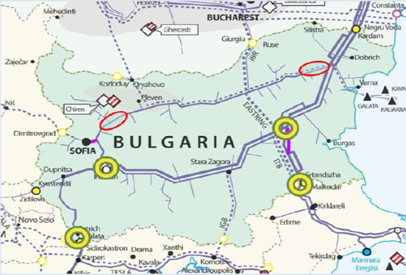 Map Of Bulgaria 